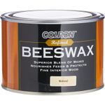 Colron Refined Beeswax Polish 400g Clear Ronseal Wood Furniture Care Antique Tin