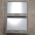 2 x Britmac Floor Boxes 3 Compartment Socket Access Box Office Raised Floor