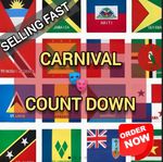 Bandana Flag Displays 4 Carnival - Trinidad, Barbados, Grenada, Guyana, Jamaica