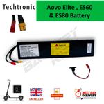 AOVO Elite, ES60 & ES80 Electric Scooter Battery 36v 10.5Ah