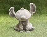 Concrete Stitch Sat Down Garden Ornament Outdoor Lawn Sculpture Garden Gift