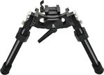 V10 Carbon Fiber QD Spring Return Bipod with 20mm Picatinny Rail Mount