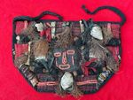 Yoruba Tribe Magnificent Old Healer’s  Sash With Amulets & Magic Bundles Nigeria