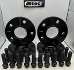 MTEC Black Wheel Spacers 12mm 15mm Bmw 5x112 66.6 G20 G22 G80 G81 G30 G12