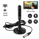 TV Antenna Best Portable Indoor Outdoor Digital HD Free view Aerial Ariel UK