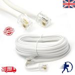 1 Meter RJ11 to RJ-11 ADSL Broadband Internet Router Modem DSL Phone Cable UK