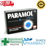 Paramol Tablets, 32 Tablets, Pain Relief-1 per customer per month-Restricted Sup