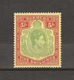 BERMUDA 1938/53 SG 118E CW 13B MNH