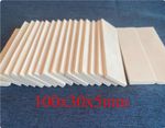 10PC Buffalo Bovine Bone Knife Handle Scales Slabs DIY Carving Material 100x30x5