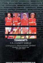 Liverpool v Manchester United 1990-1991 FA Charity Shield 18/08/1990