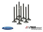 VW 1.8T 20v | SUPERTECH 8x STD Nitrided Exhaust Valves Triple Groove