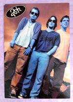 395.  ASH - Tim Wheeler - Live Wire Blank Post Card NEW.