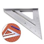 6" Heavy Duty Aluminium Roofing Roofer Square Measuring Tool Triangle Joinery UK