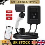 Type 2 Electric Car Charging Station 5M Cable EV Charger 32A 7KW EV Charger