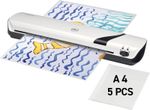 GBC Inspire A3 laminator incl starter set with 5 laminating pouches (2 x 75