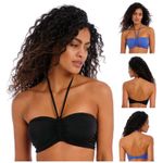 Freya Jewel Cove Bikini Top Underwired Bandeau Womens Swimwear Tops 7233