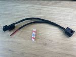 HONDA CRF1100 Aux Power Y-Splitter 12V Power Outlet up to 2024 bare ends