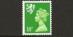 GB 1993 SG S61 18p BRIGHT GREEN LEFT BAND SCOTLAND REGIONAL MACHIN DEFINITIVE