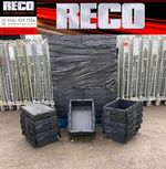 20  x LARGE USED TOTE BOX / ALC / STORAGE BOX CRATE 600x400x300mm 