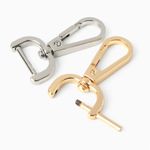 Detachable Snap Hook Swivel Clasp with Screw Bar Bag Handbag Shoulder Strap Belt