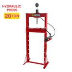 20T Heavy Duty HYDRAULIC WORKSHOP PRESS / SHOP PRESS WITH GAUGE / FLOOR MOUNTED