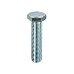 UNC Hexagon Set Screws - Fully Threaded Bolts BZP 1/4, 5/16, 3/8, 1/2"