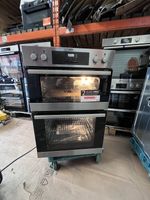 AEG DEB331010M AEG Built In 59cm Electric Double Oven Stainless Steel BARGAIN 