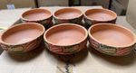 Handmade Clay Katori-Serving Bowl Earthenware Bowl for Serving Curd Set-6 mitti