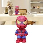 Creativity Kids Superhero Spiderman Saving Pot Cartoon Bank Coin Money Boxe Gift