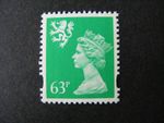 GB QEII MNH Scotland SG89 63p 2B Machin Regional Definitive