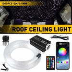 1000PCs Home/Car Headliner Star Light kit Roof Twinkle Ceiling Light Fiber Optic