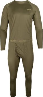 JACK PYKE Base Layer Set Top & Bottoms Quick Drying Thermals MENS ARMY GREEN