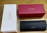 Cartier Black Prescription Eyewear Case + Gift Box Set