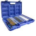38x 1/4" Hex Shank Brass Bore Cleaning Brushes 8-19mm Wire Brush for Power Drill