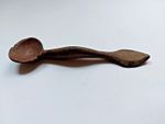 Rare 19thC Welsh Dolphin Cawl Spoon Treen