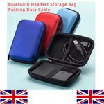 NEW HARD EVA SHELL PORTABLE CASE BOX Headset Earphone Earbud Storage Pouch Bag