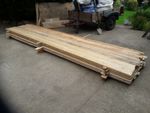 Reclaimed timber/wood in packs of 10. 4000mm X 100mm X 22mm (13 ft X 4in X1in)