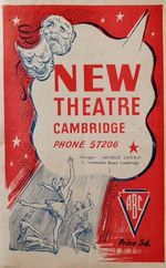 New Theatre Cambridge 4 October 1948 Theatre Programme.Madrigal/Michael Miles+