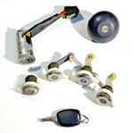 RENAULT MASTER MK2 MOVANO 2002 Complete Lock Set Fuel Cap Ignition ALL DOORS Key