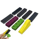 3.5"x1" Mini Sandpaper Kit – 71Pcs Hook & Loop Sanding Block 400-3000 Grit