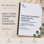 2026 EYFS Early Years Statutory Framework Group and School Providers Printed