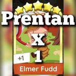 1x Elmer Fudd ⭐⭐⭐⭐⭐ Set 21 :- Mono_Poly_Go Golden Blitz Sticker 