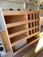 Mercedes Sprinter Van Shelving Racking LWB L3 Plywood System Tool Storage 