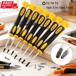 Torx Screwdriver Set 7Pcs T3 T4 T5 T6 T7 T8 T10 Security Screwdriver Set Magnet