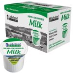 Lakeland Semi Skimmed Milk Pots 120 x 12ml Bulk Case - UHT Individual Portions