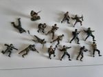 Vintage Marx WWII Toy Soldiers Bakelite Figures Job Lot Some Damage Rare