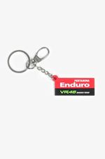 VR46 Riders Pertamina Enduro Logo Rubber Keyring Keychain Black Red