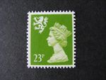 GB QEII MNH Scotland SG S68 23p 2b Machin Regional Definitive
