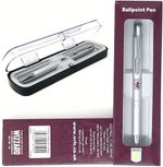 ASTON VILLA FC Executive Black Ink Ball Point Pen AVFC Complete Gift Box