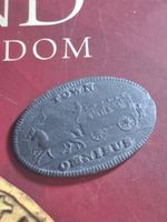 Dundee Omnibus Token 2D John M Robertson 23 Perth rd & Meadowside Pewter Coin 